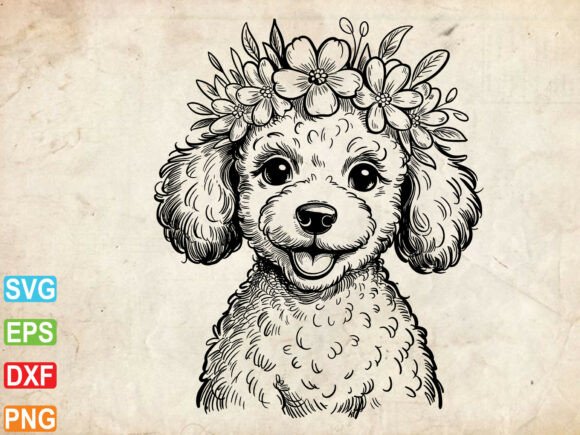 Bichon Frise Dog Clipart, Dog Lover DXF