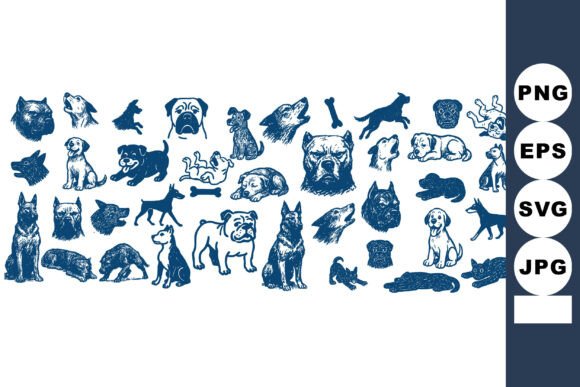 Dog Silhouette Clipart Set: A Practical Embroidery Review