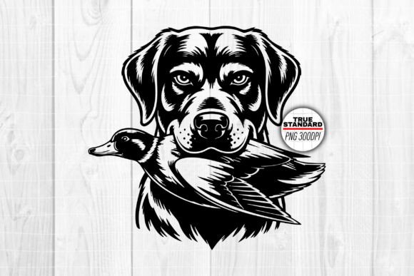Duck Hunting Dog Embroidery Design