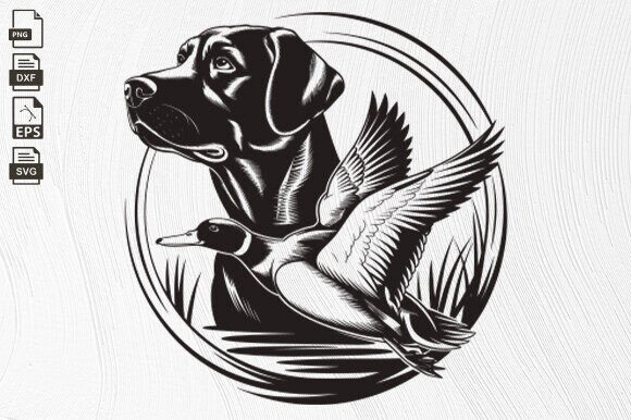 Duck Hunting Dog Premium, Outdoor Scene