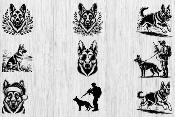 German Shepherd SVG Bundle: A Designer's Review