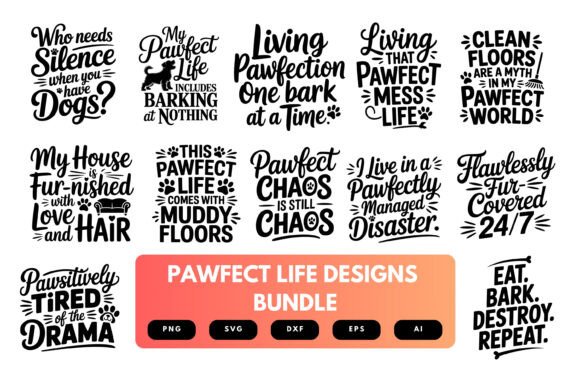 Pawfect Life SVG Bundle