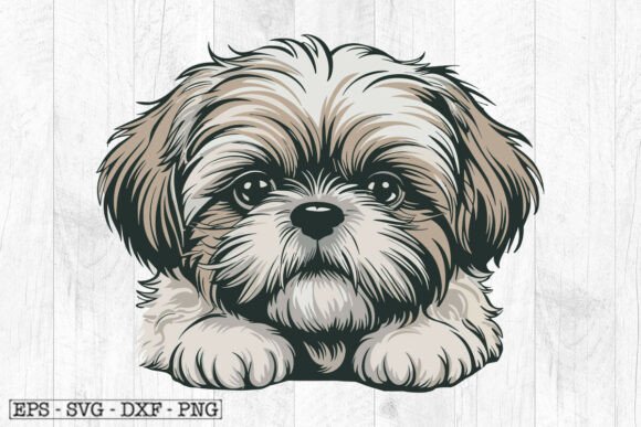 Shih Tzu SVG: A Designer’s Honest Take on This Dog Portrait