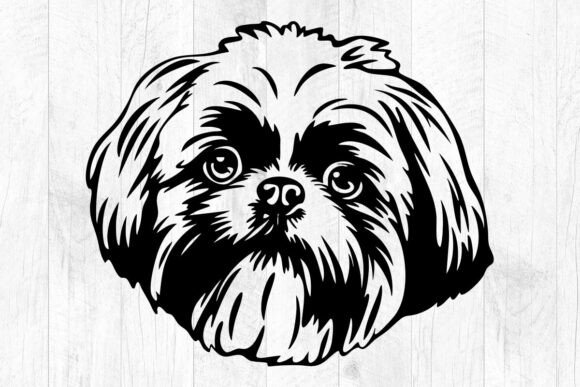 Shih Tzu SVG Design Review: I Shih Tzu Not Dog Face