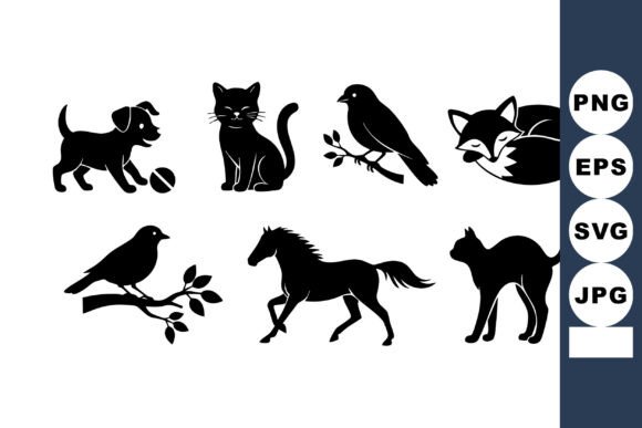 Silhouette Animals Dog Cat Bird Horse Fo: A Designer's Review for Real Embroidery Projects