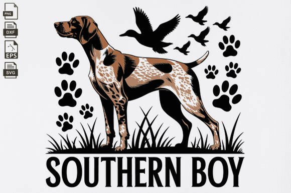 Southern Boy, Hunting Dog, Camouflage